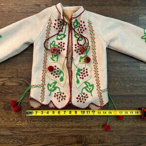 Traditional Embroidered Ukrainian Jacket